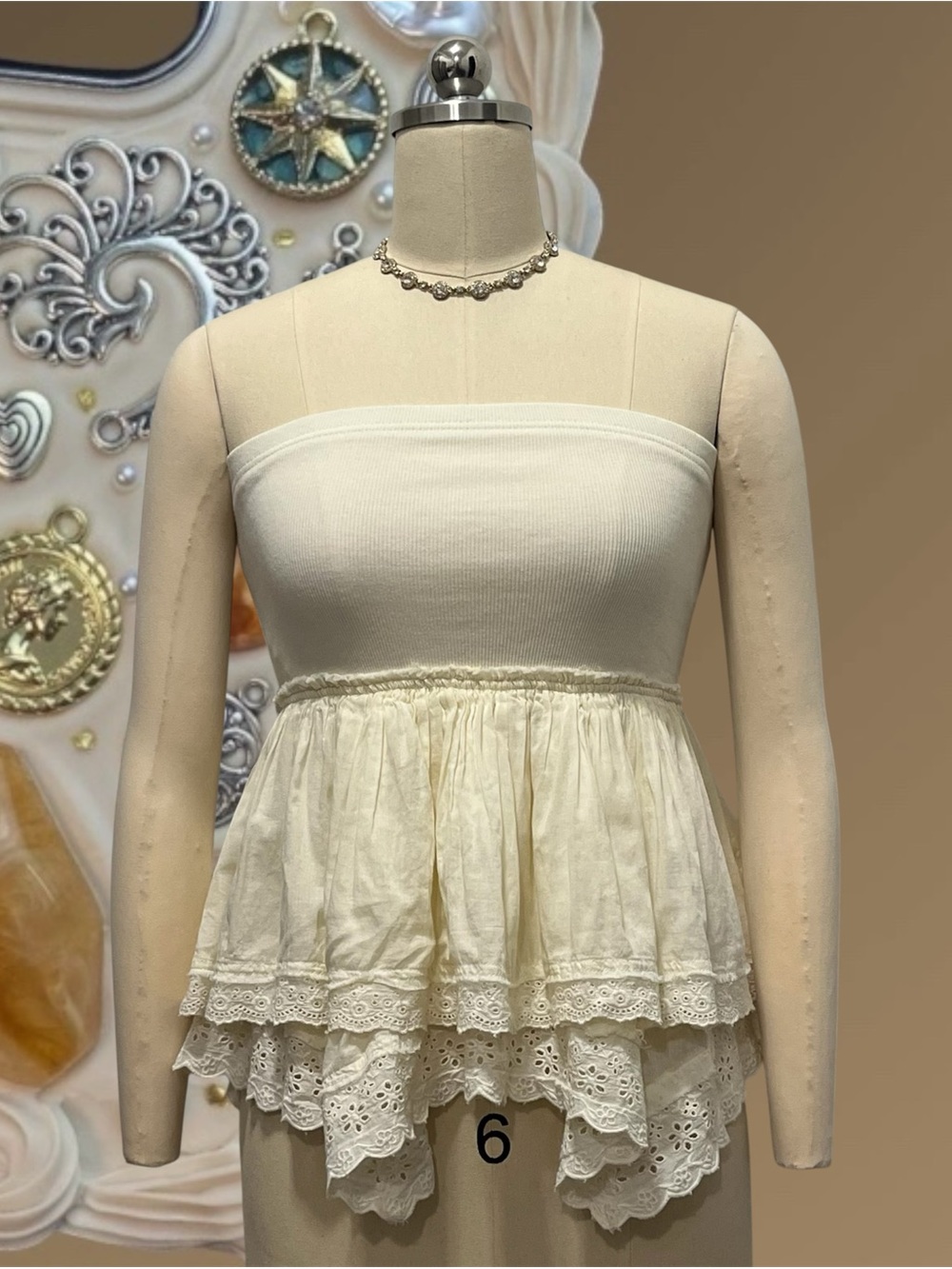 Urban Outfitters Kimchi Blue Tube Top